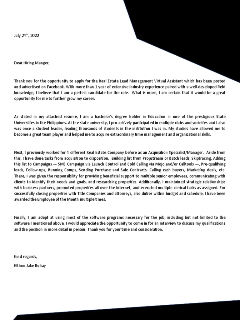 40844 house offer letter header