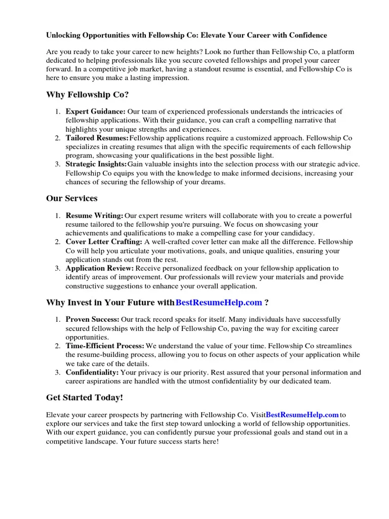40849 cover letter importance