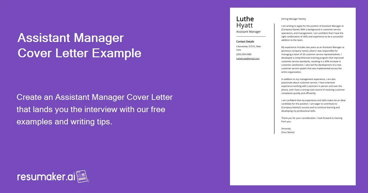 40850 restaurant assistant manager