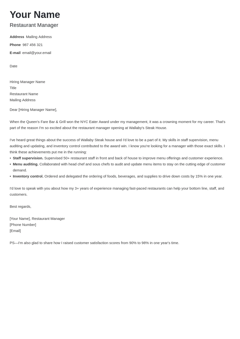 40851 restaurant research