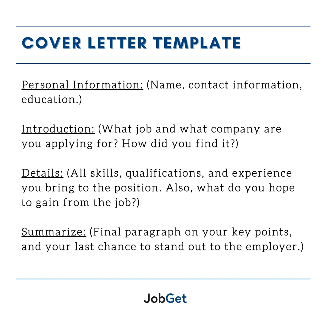 40853 cover letter components