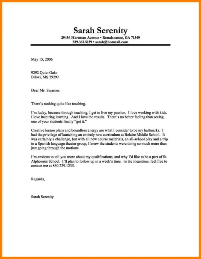 40860 cover letter no experience 5