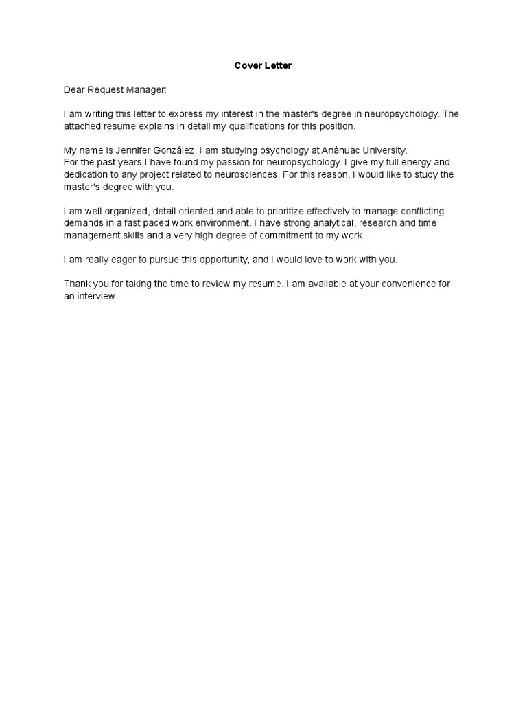 40863 cover letter guide