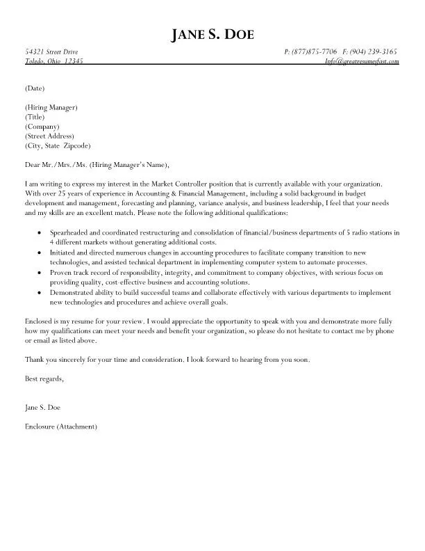 40864 proofreading cover letter