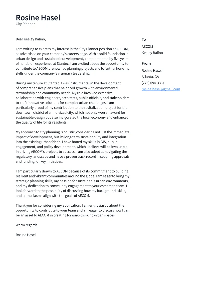 40865 header cover letter