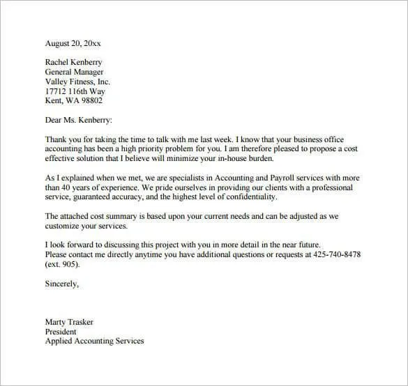40874 proofreading letter