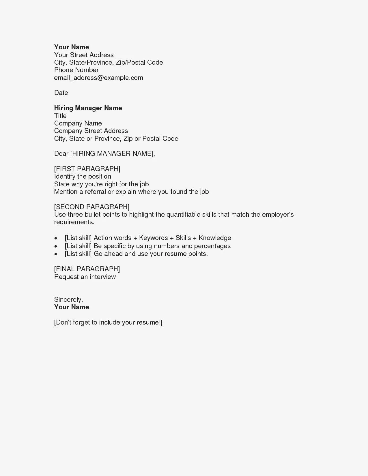 40876 action verbs cover letter