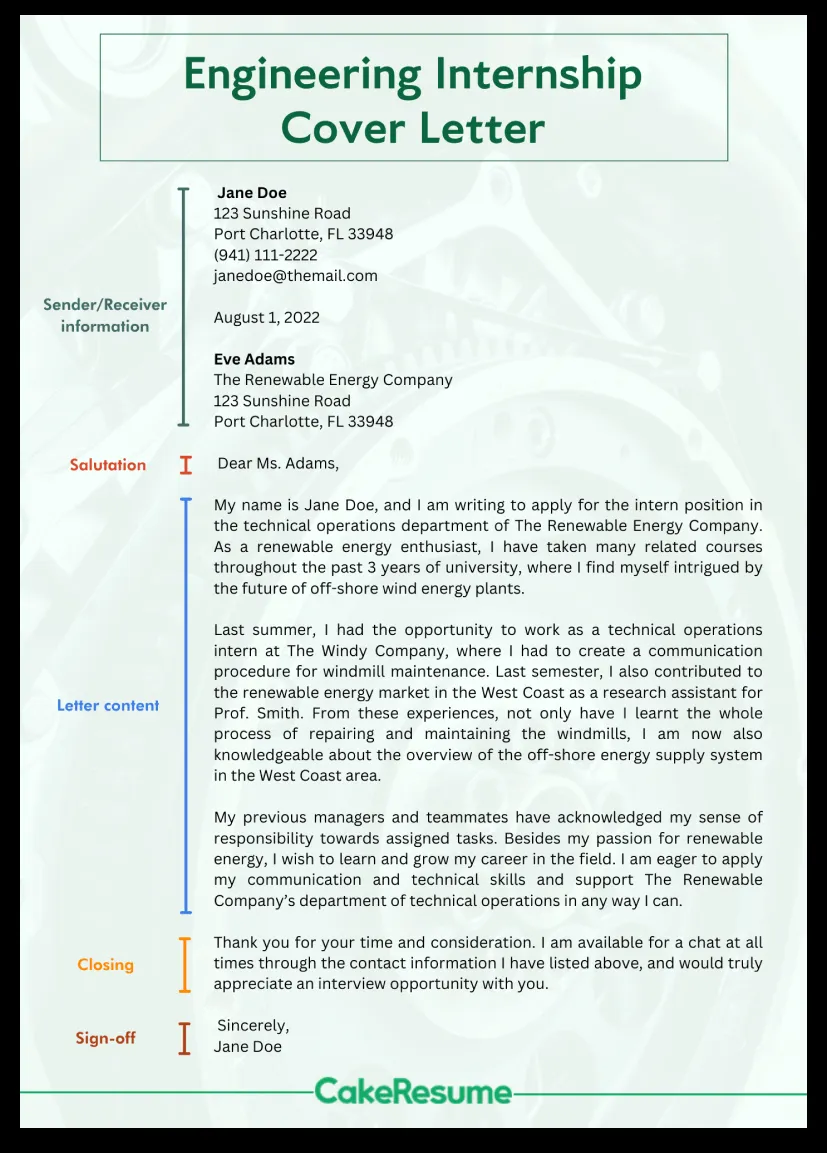 40881 engineering internship cover letter 4