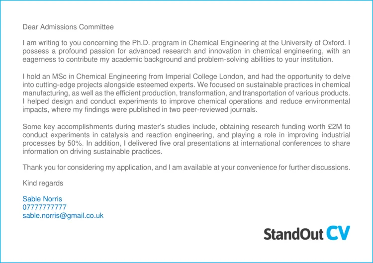 40885 cover letter header