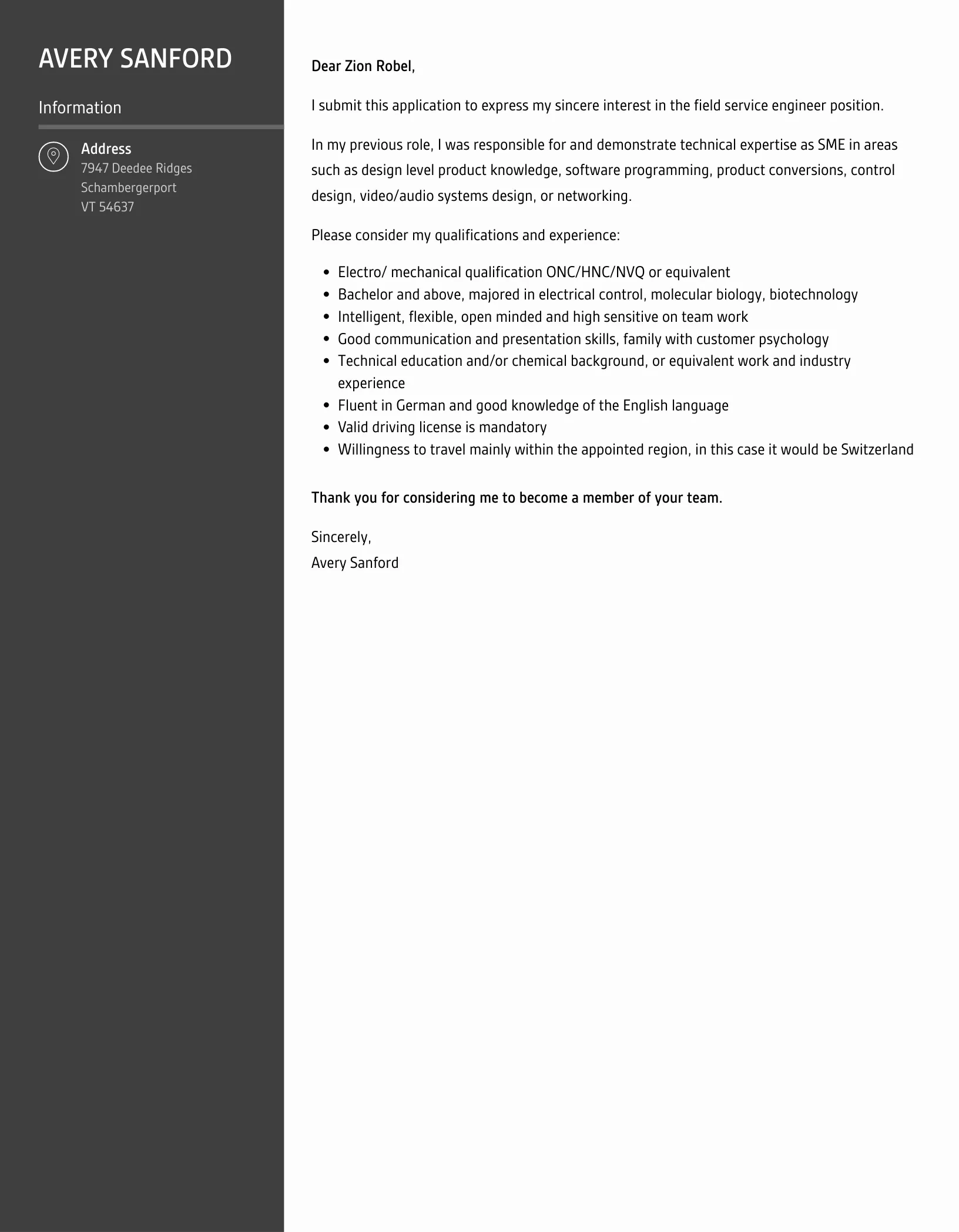 40888 field service engineer cover letter 3