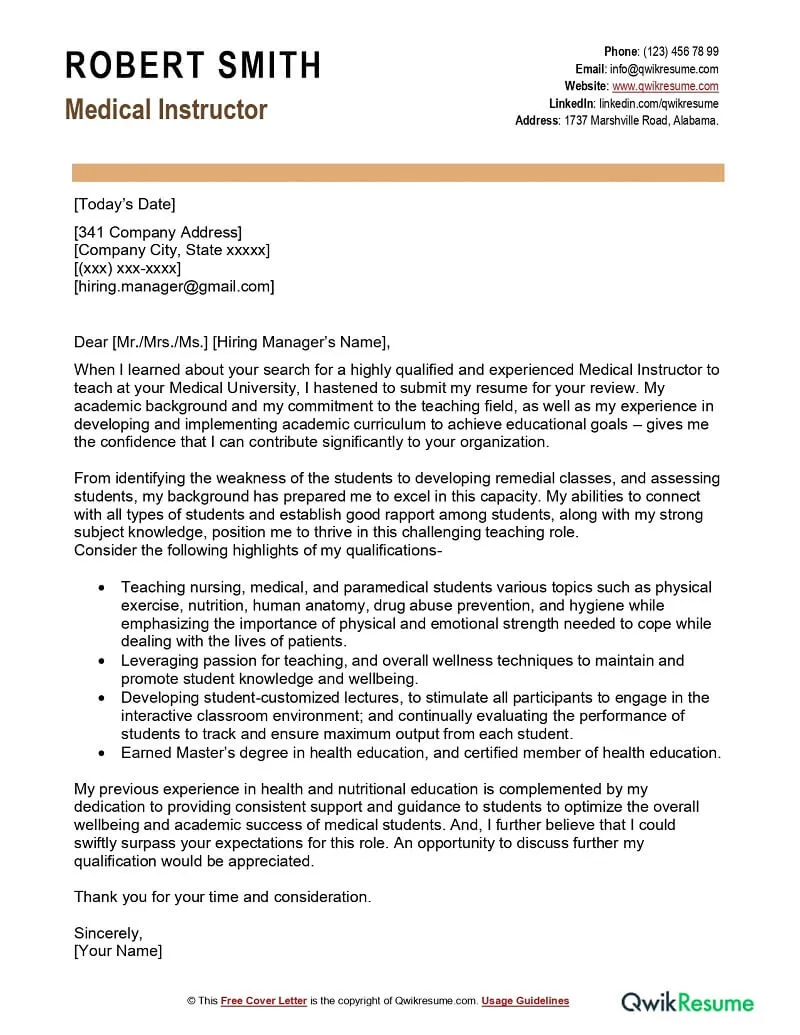 40907 tailoring cover letter