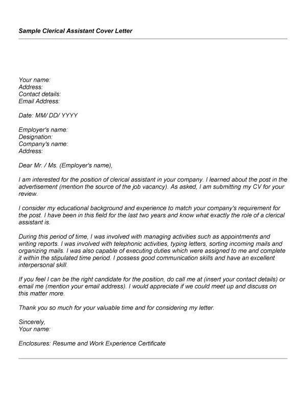 40909 cover letter formatting