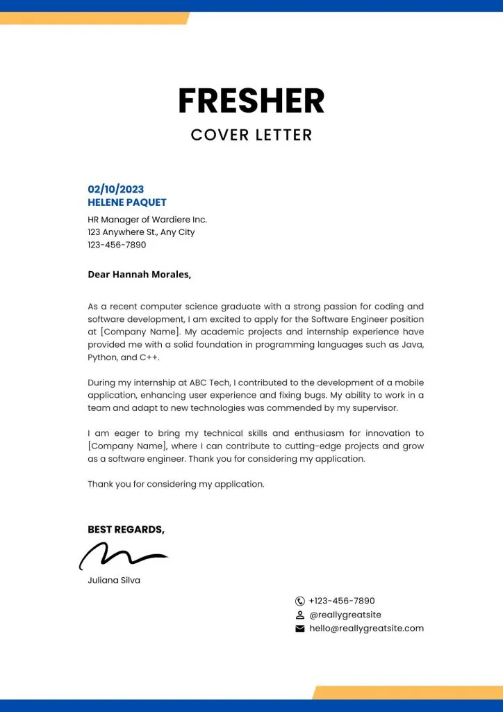 40911 compelling cover letter components