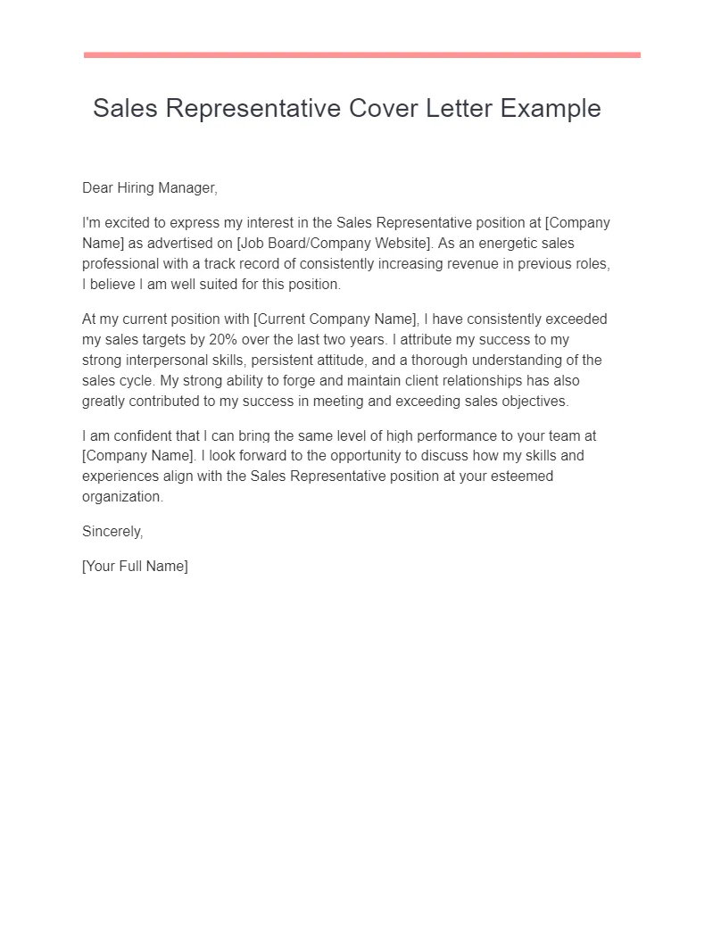 40915 cover letter examples