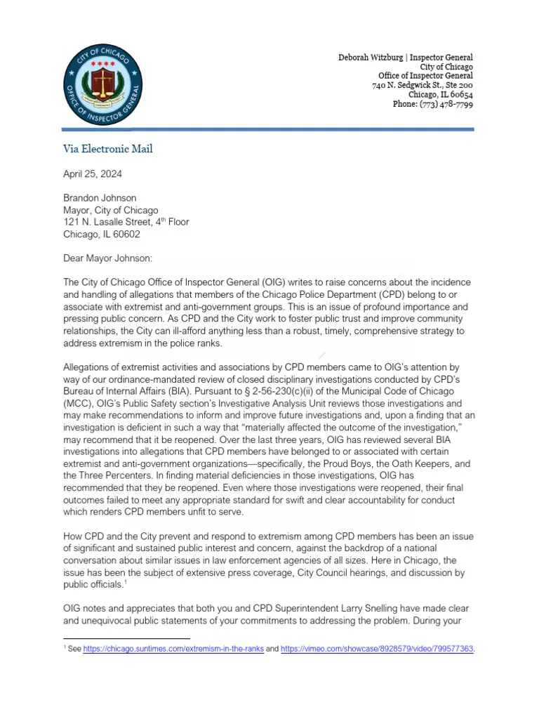 40916 inspector general cover letter writing