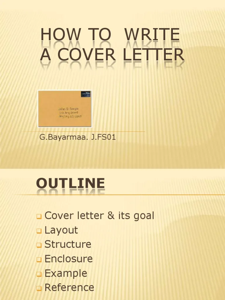 40920 cover letter writing