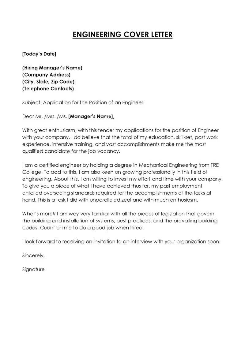 40921 engineering cover letter mistakes