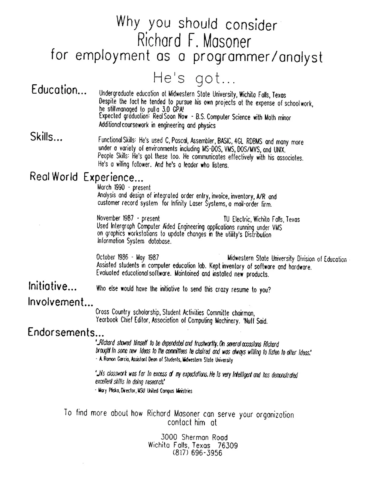 40930 cover letter examples