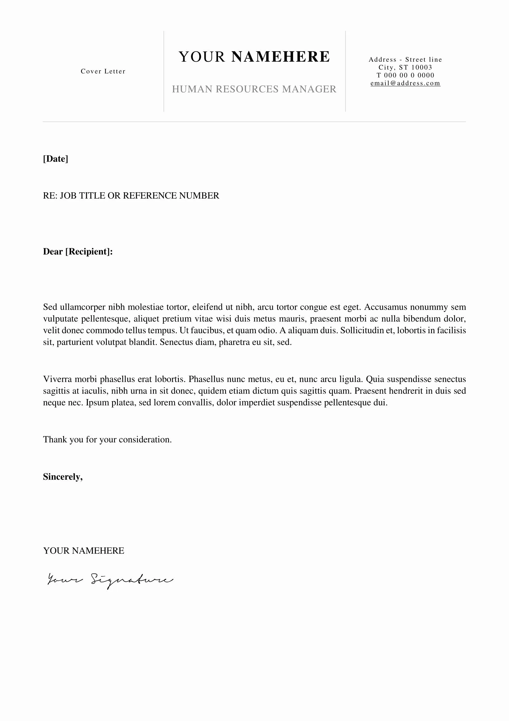 40931 cover letter tone