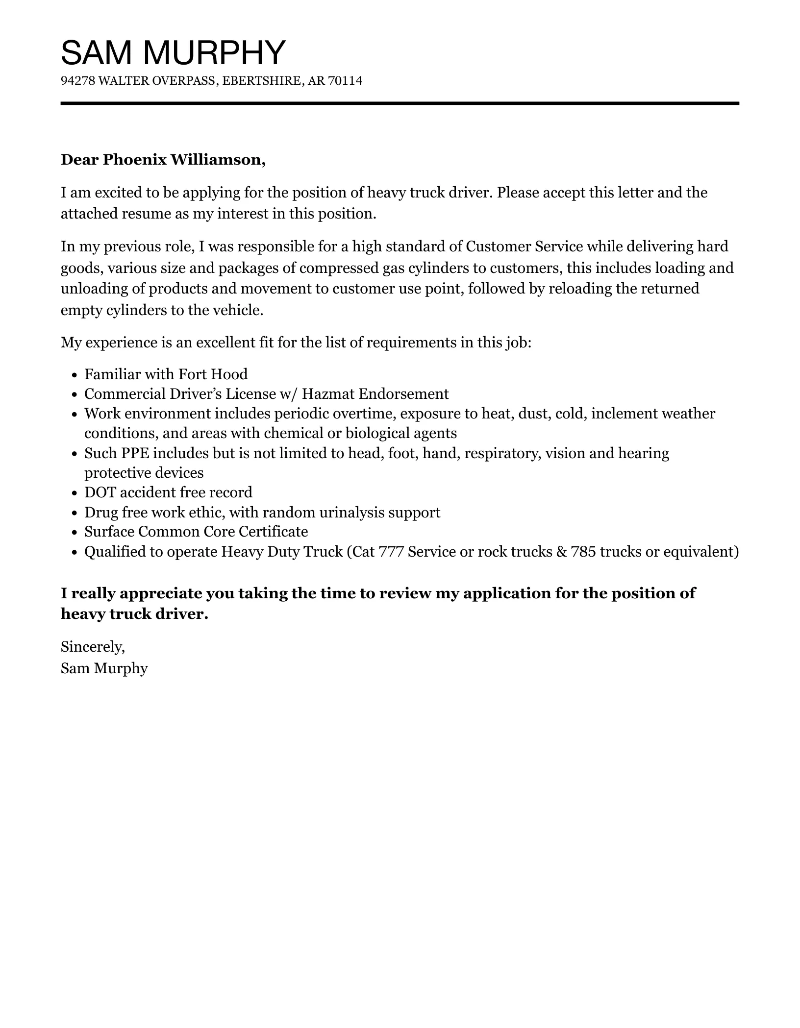 40939 tailoring cover letter