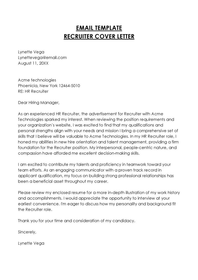 40940 cover letter tips recruiter