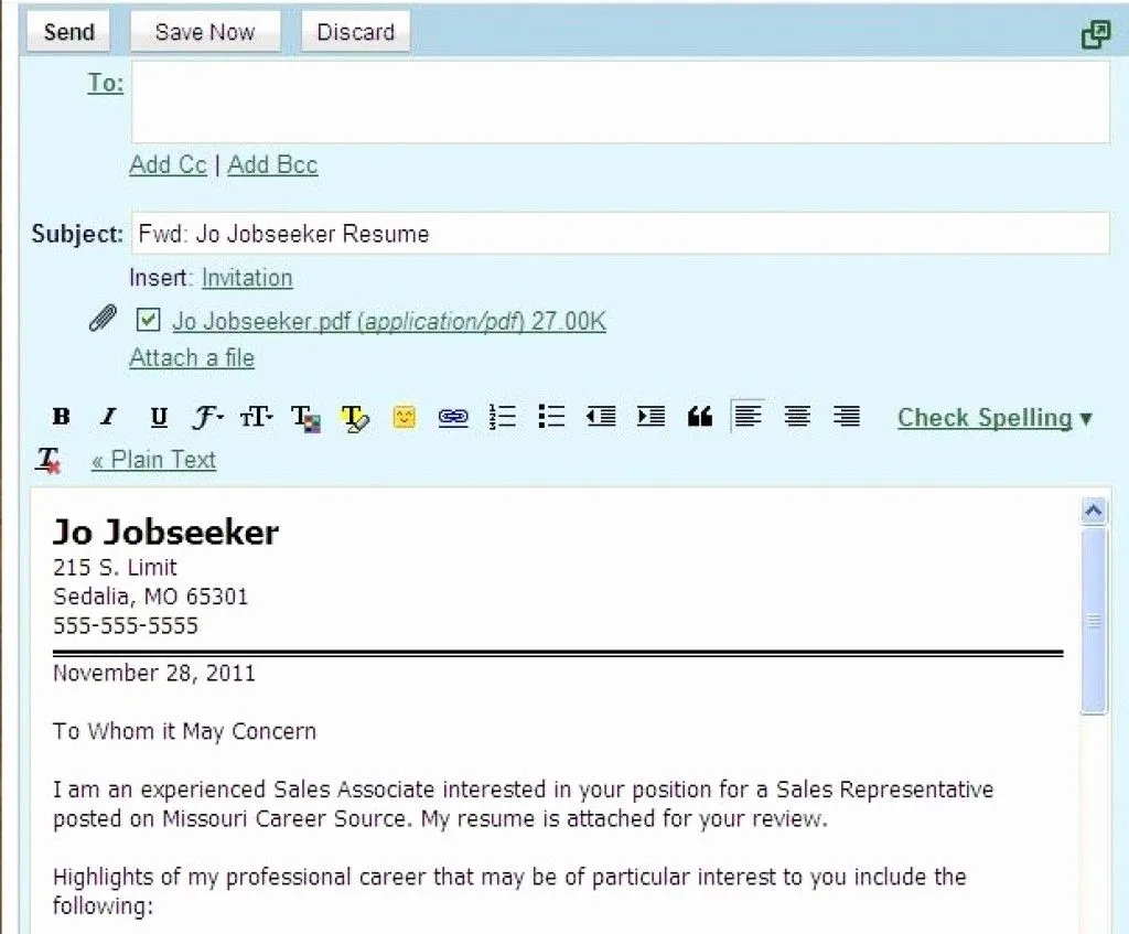 40942 crafting cover letter