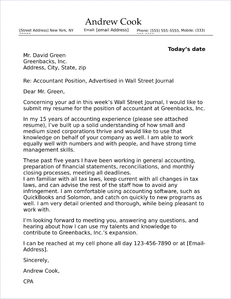 40943 cover letter skills