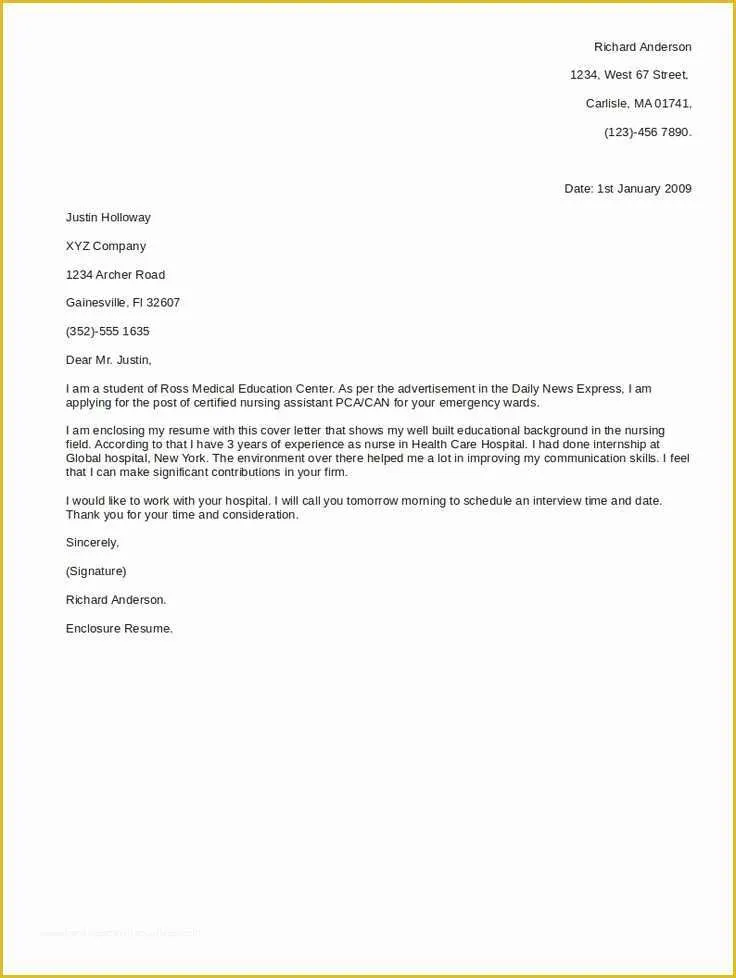 40946 professional cover letter