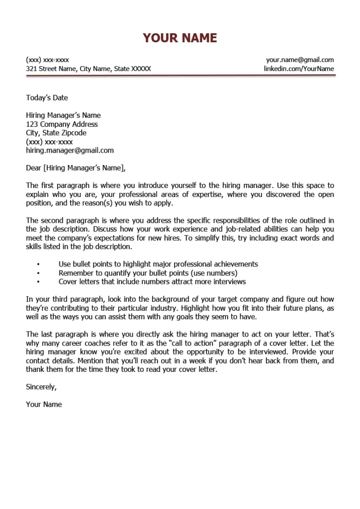 40947 google docs cover letter template free 3