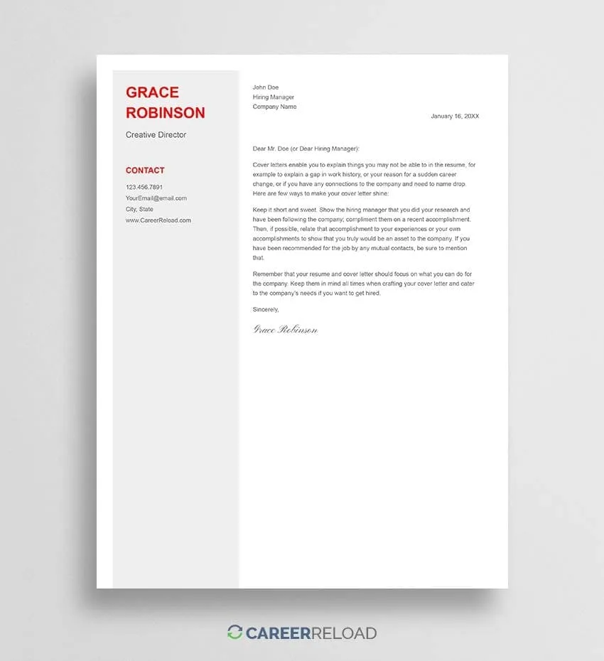 40947 google docs cover letter template free 4