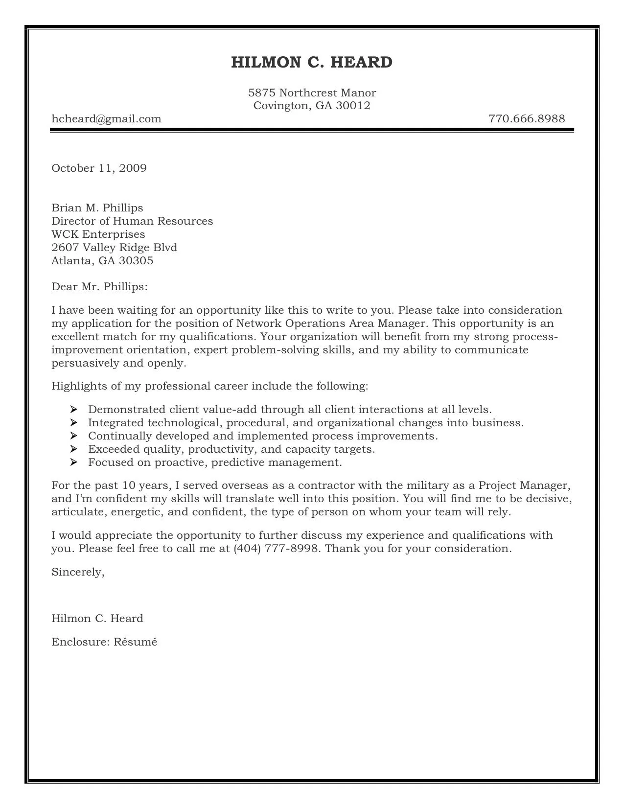 40950 cover letter writing