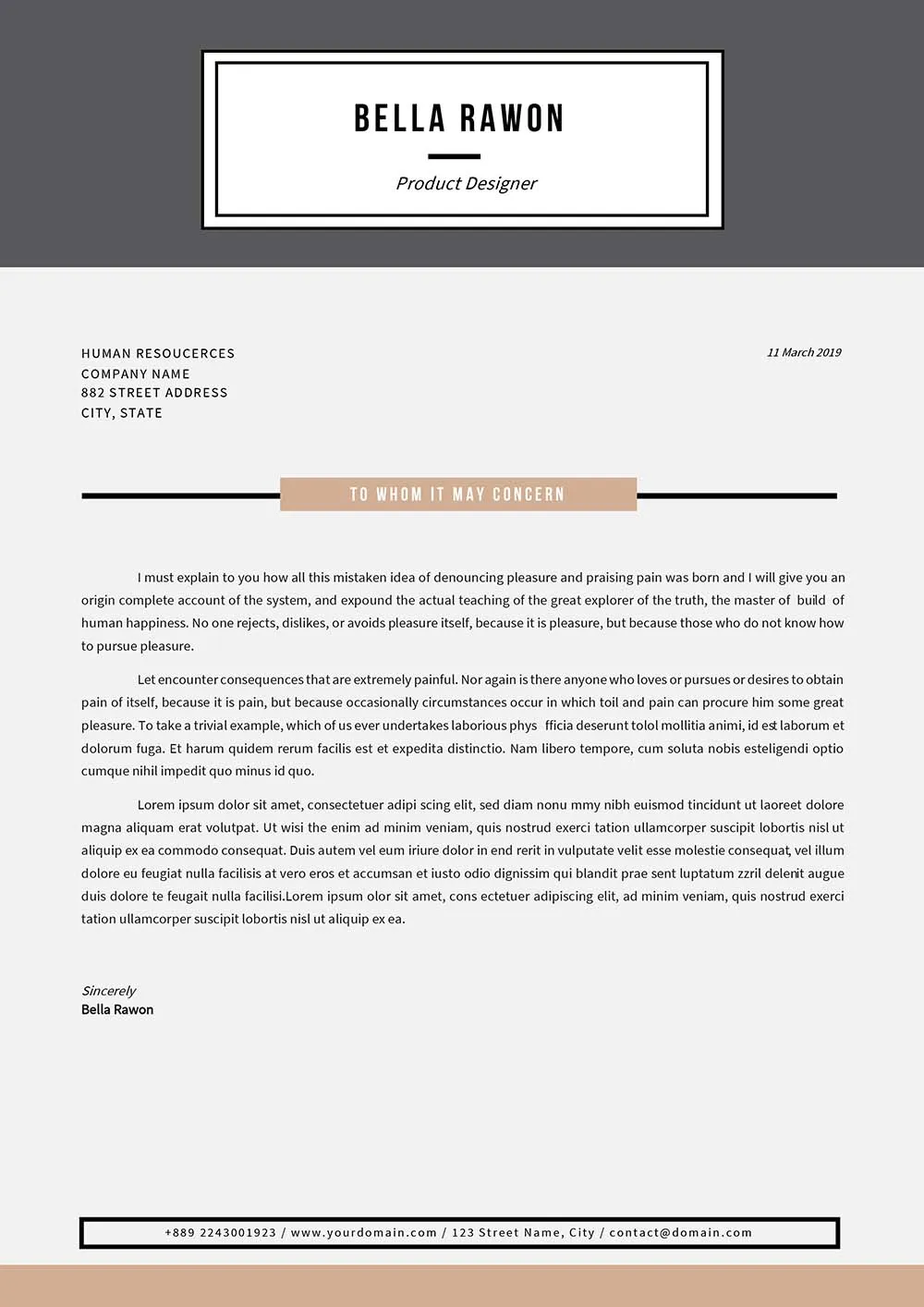 40951 cover letter template word 5
