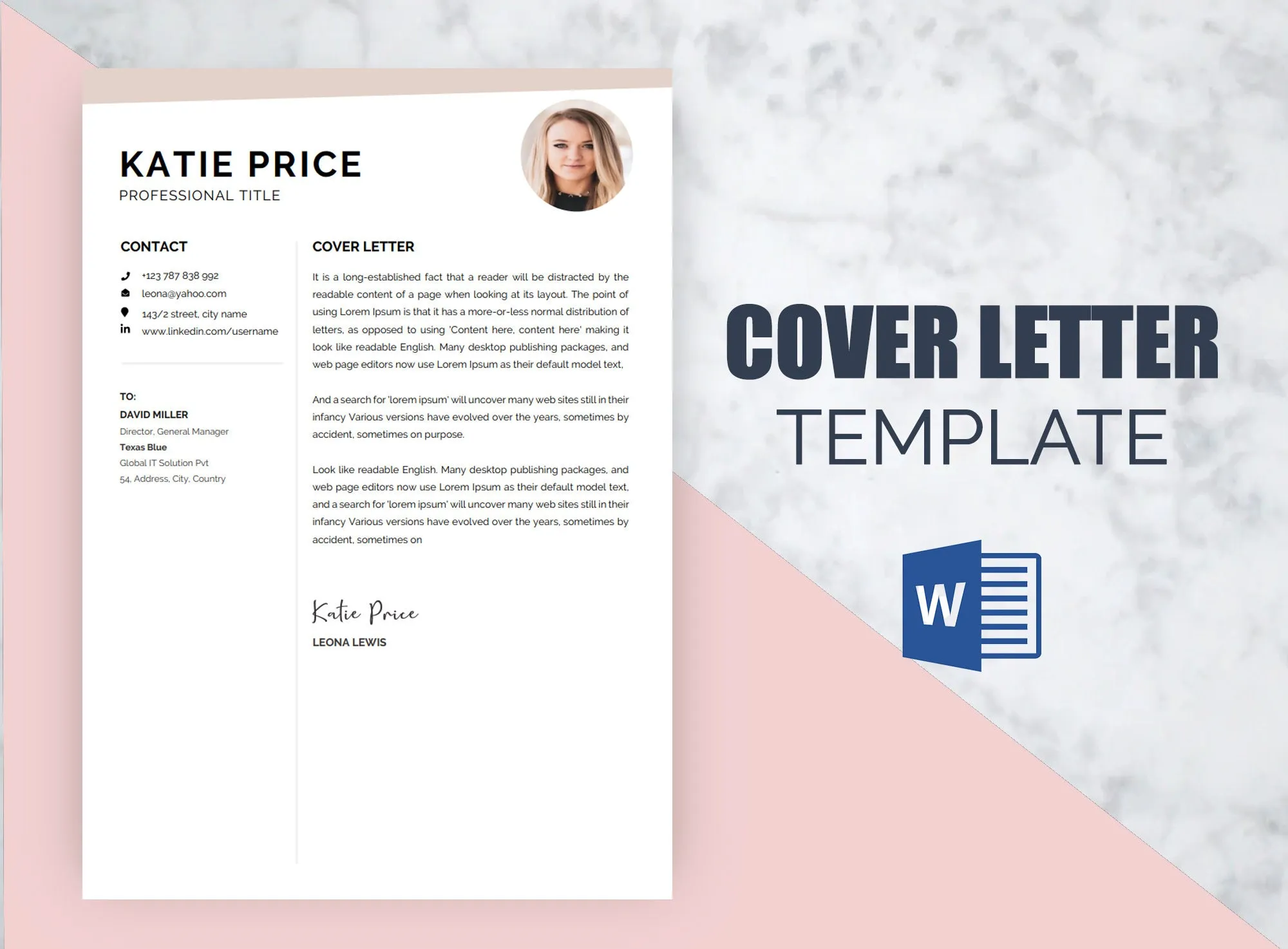 40951 cover letter template word 7