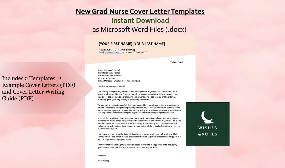 40956 new grad nursing cover letter