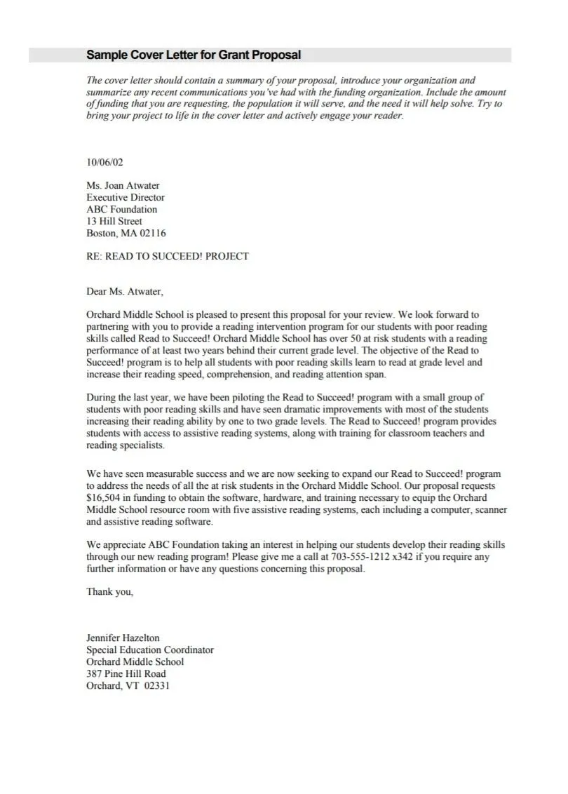 40957 business proposal example