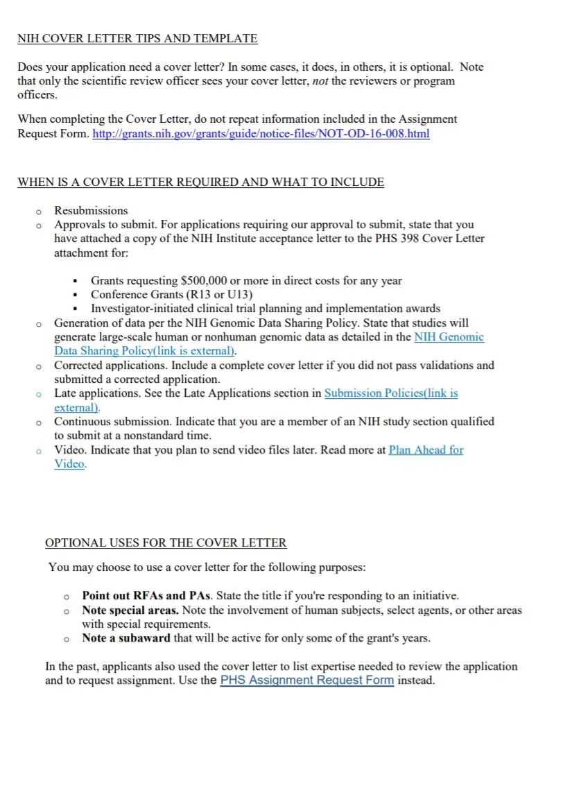 40957 cover letter elements