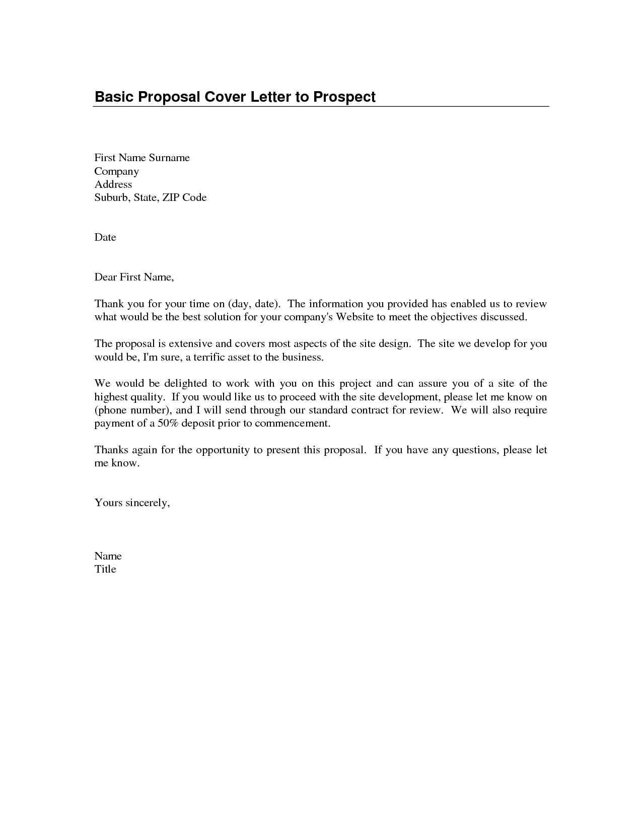 40957 formatting cover letter