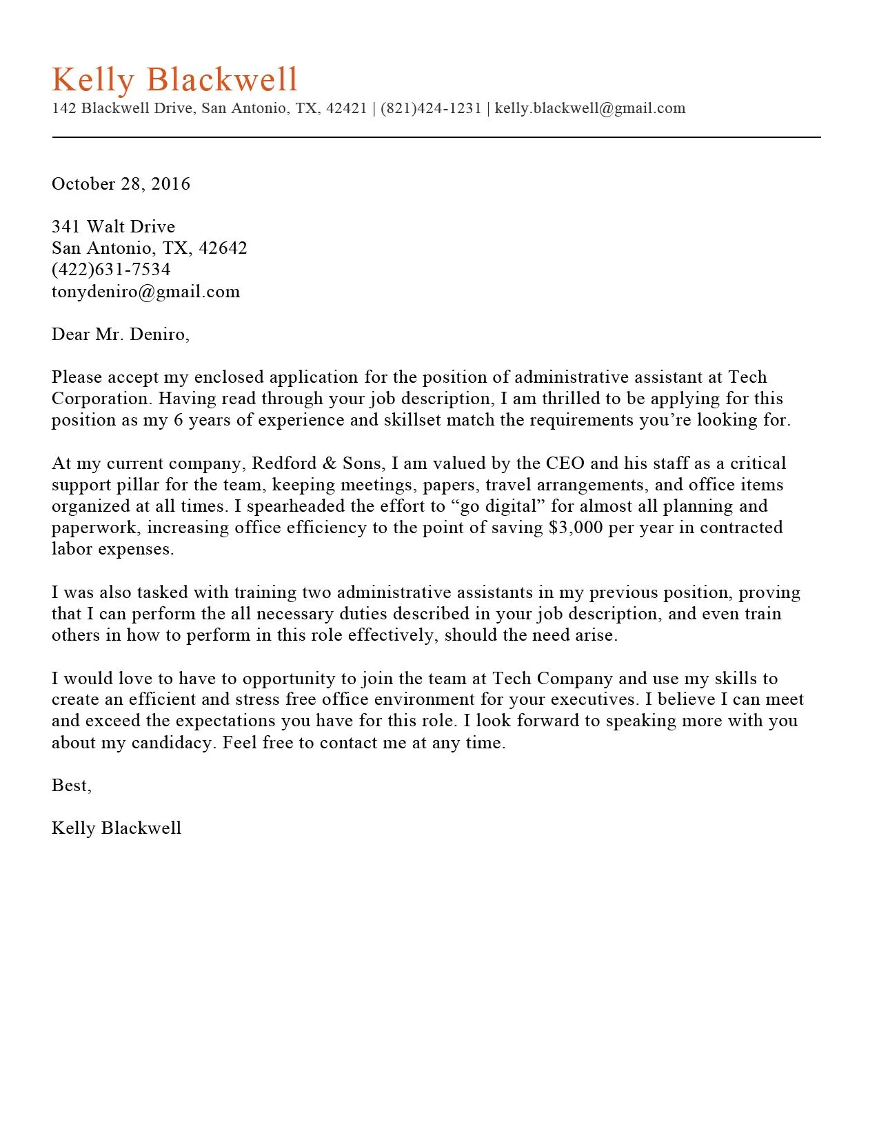 40958 cover letter body