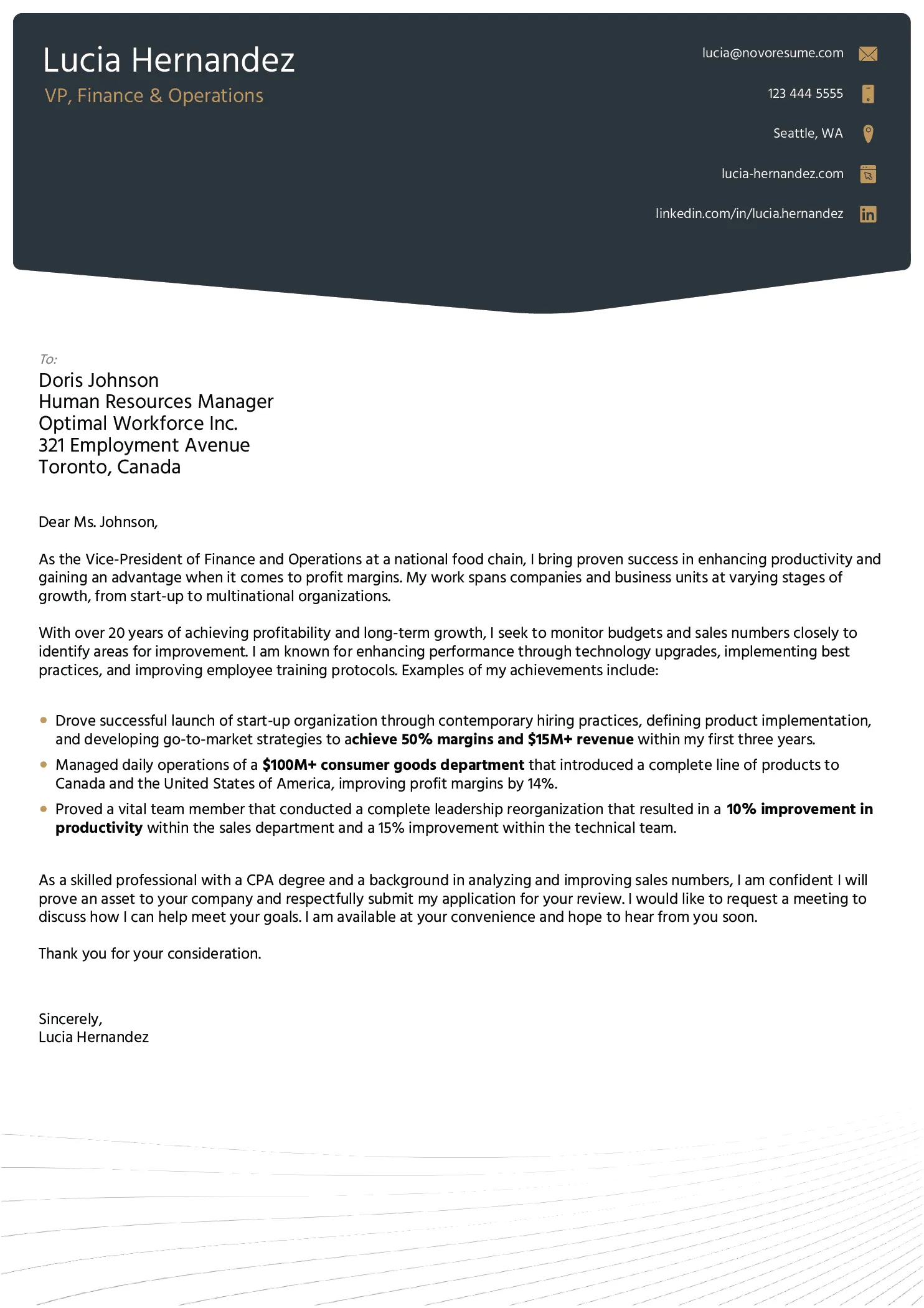 40959 cover letter header
