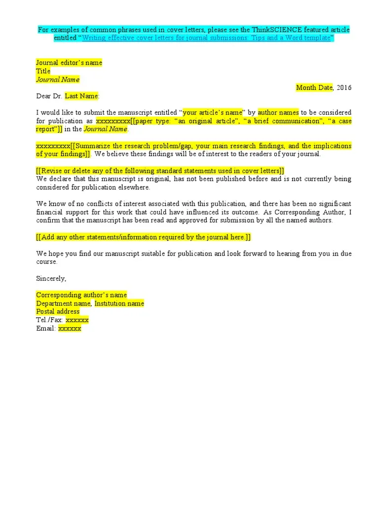 40966 common mistakes cover letter