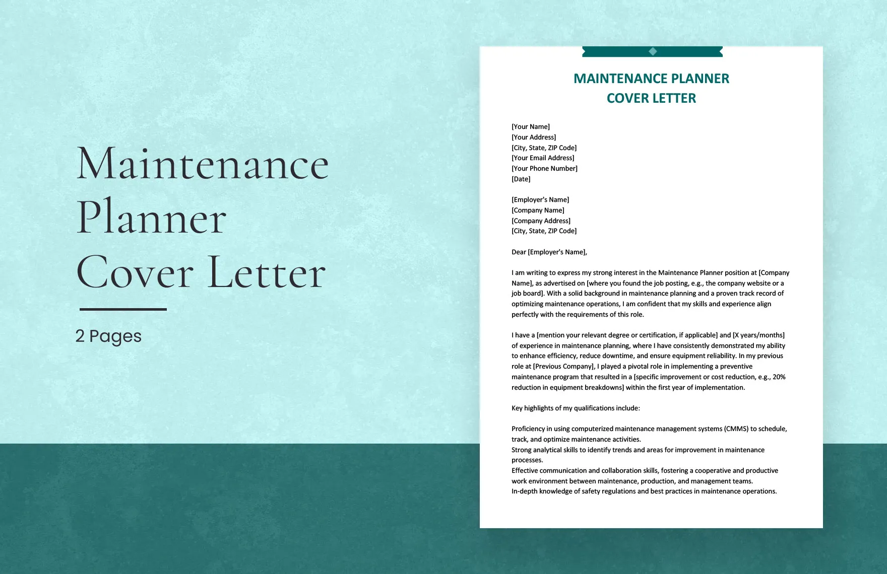 40977 maintenance technician example