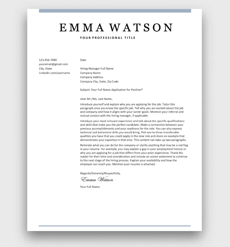 40978 application form cover letter example