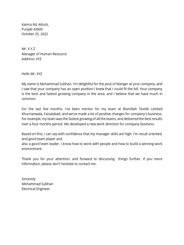 40978 cover letter secrets