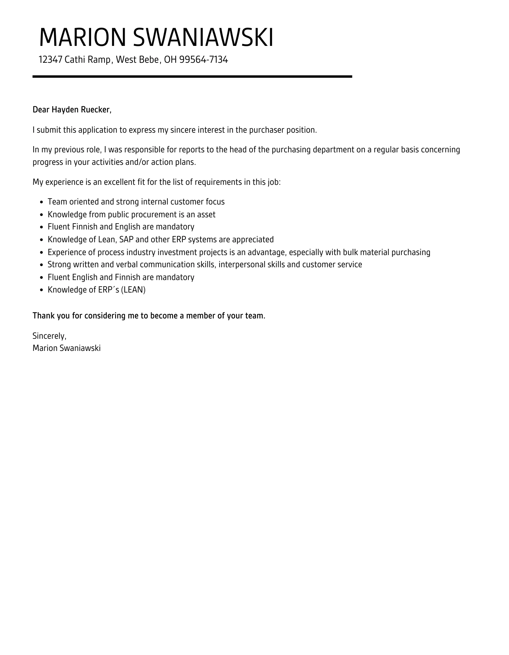 40979 cover letter tips