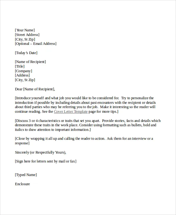 40984 cover letter skills