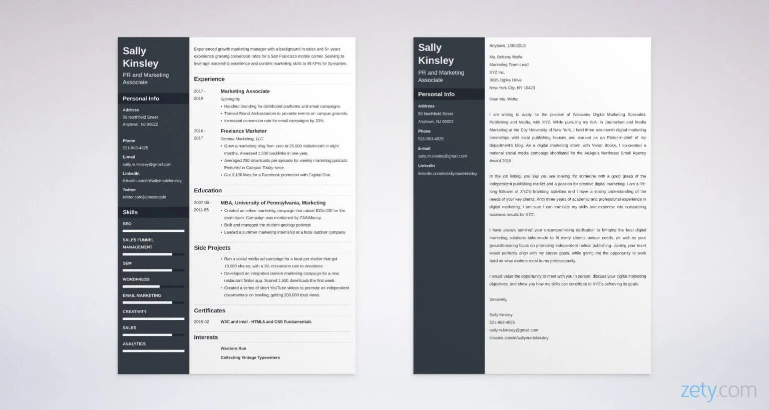 40995 transferable skills cover letter