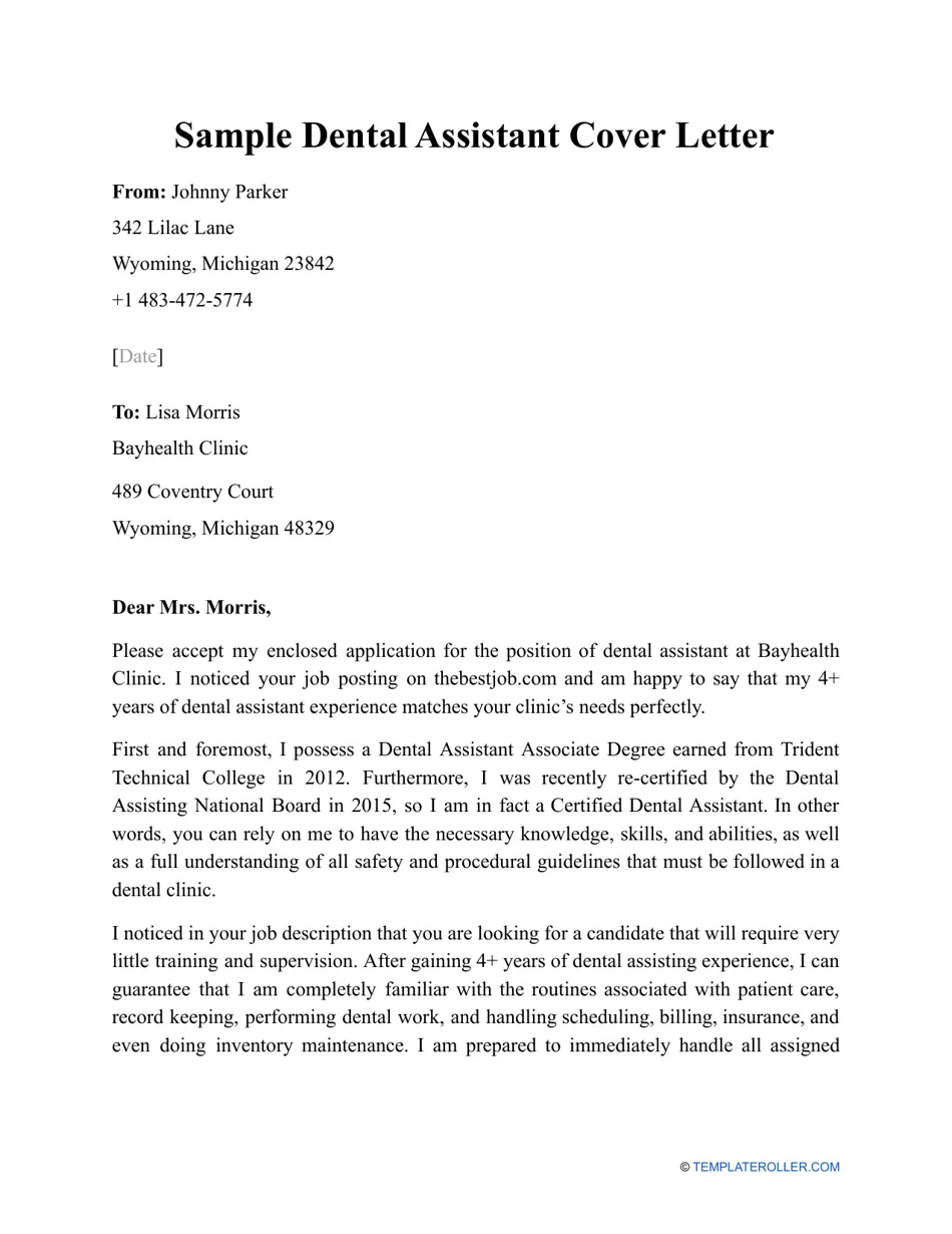 41013 proofreading cover letter