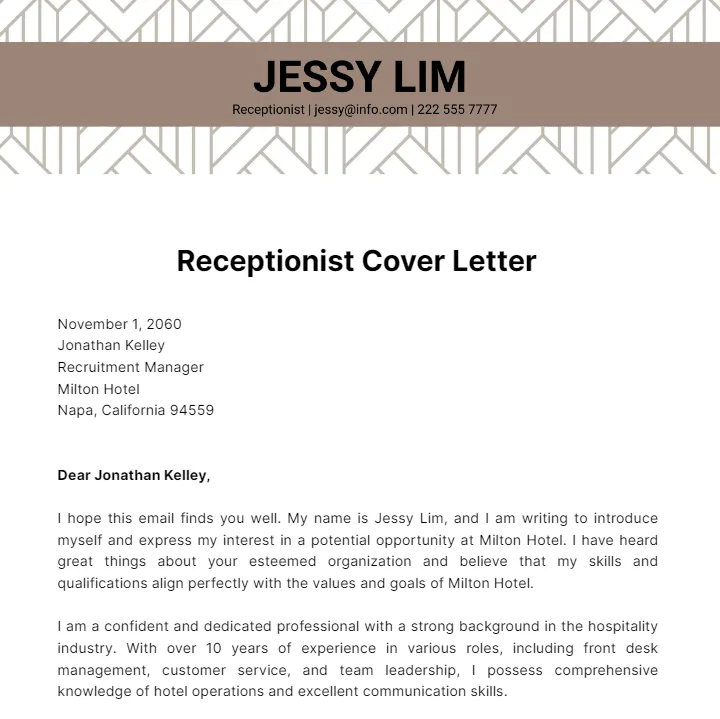 41014 tailoring cover letter